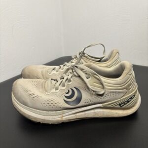 Topo Men's Ultrafly 4 Running Shoes Gray/Navy‎ Size 8 Wide Toe Box Athletic